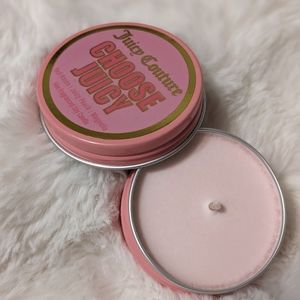 Juicy couture mini tin can candle